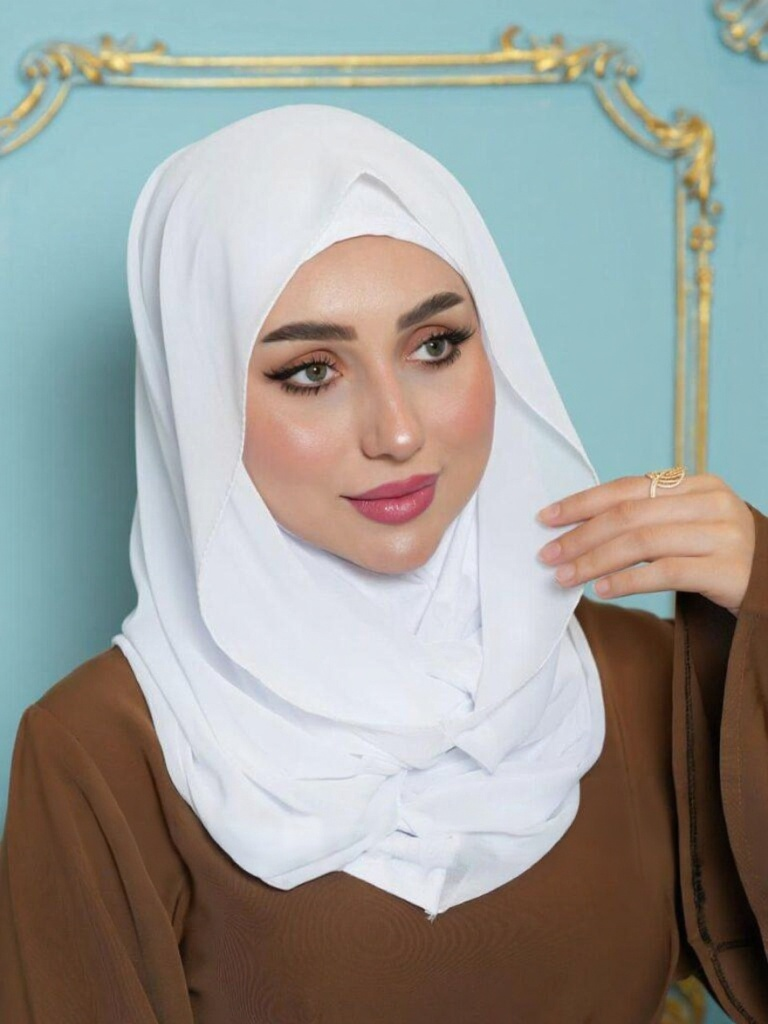 X-Shaped Luxe Veil Hijab