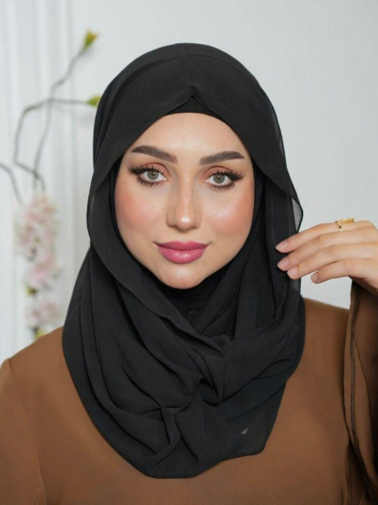 X-Shaped Luxe Veil Hijab