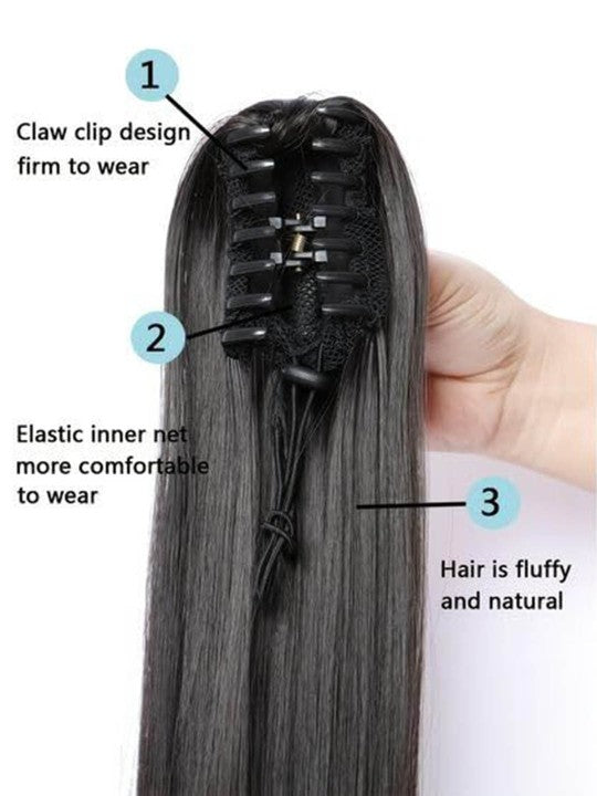 Clip-In Straight Ponytail Hair Extension