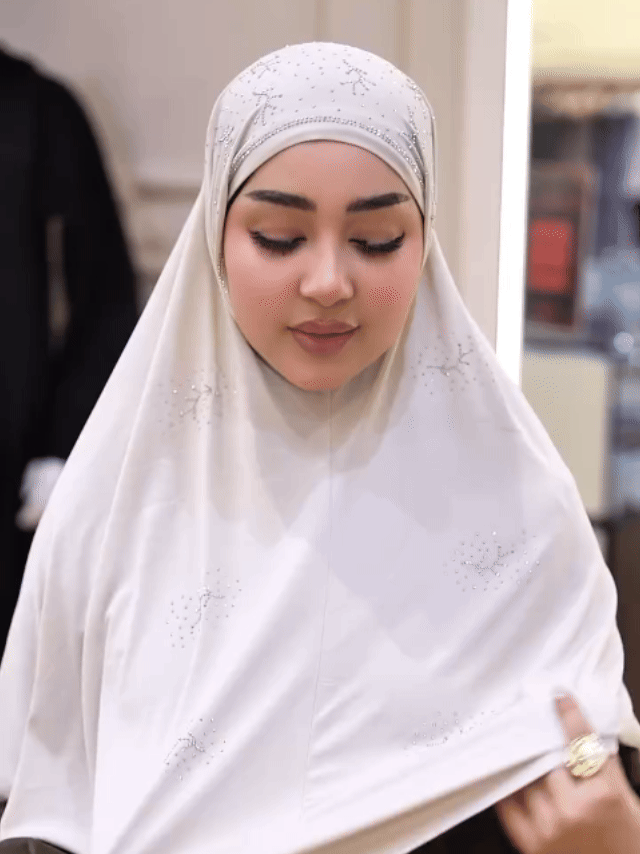 Luxe Shine Rhinestone Headscarf