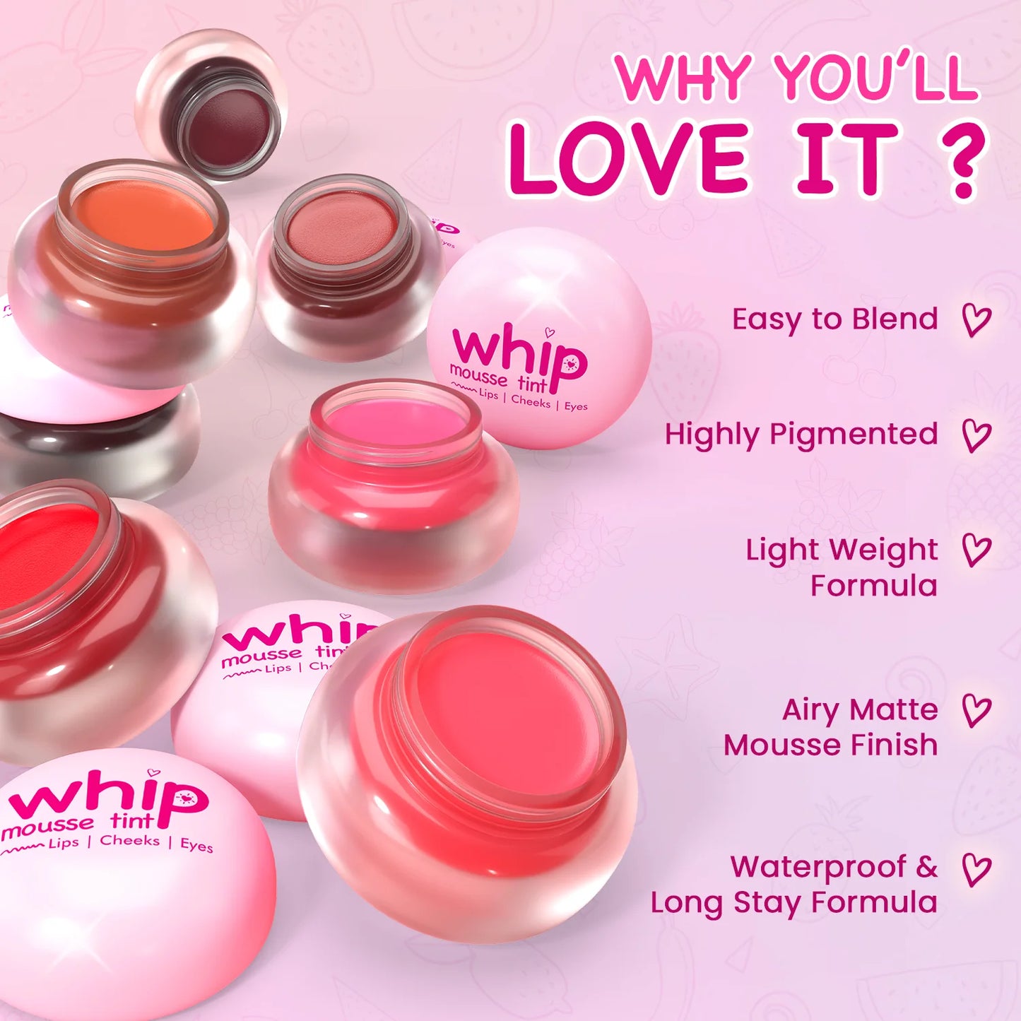 Soft Blur Blush Whip Mousse Tint