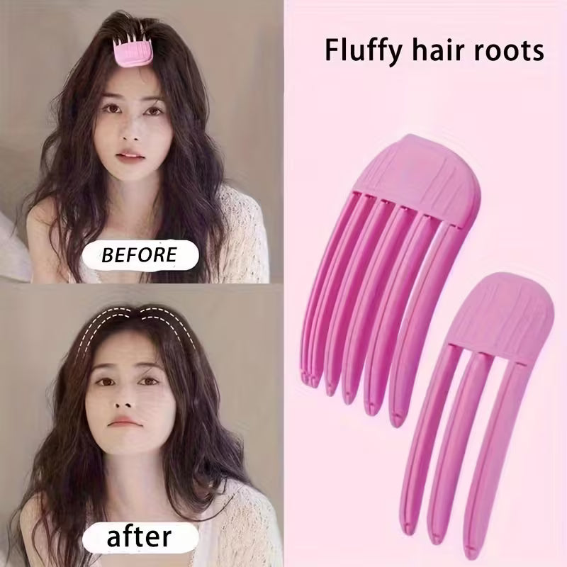Hair Volume Styling Comb for Fluffy Bangs & Heatless Curls
