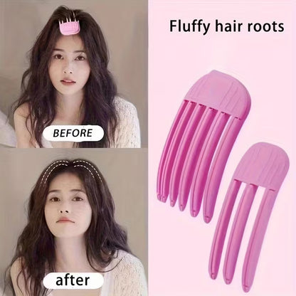 Hair Volume Styling Comb for Fluffy Bangs & Heatless Curls