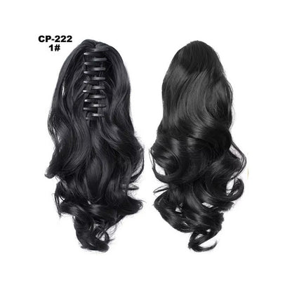 Beautiful High Ponytail With Curly Hair