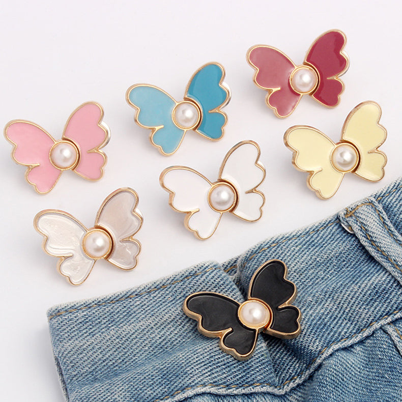 Brooch Adjustable Button