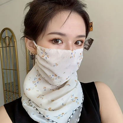 Sun-Protective Face Mask & Neck Gaiter Scarf