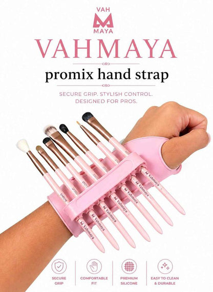 Silicone Hand Strap Makeup Mixing Palette