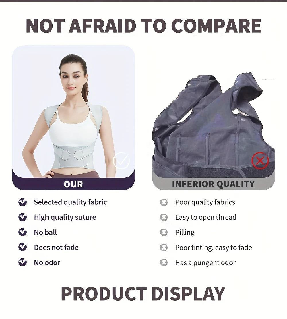 Adjustable Posture Corrector Back Brace