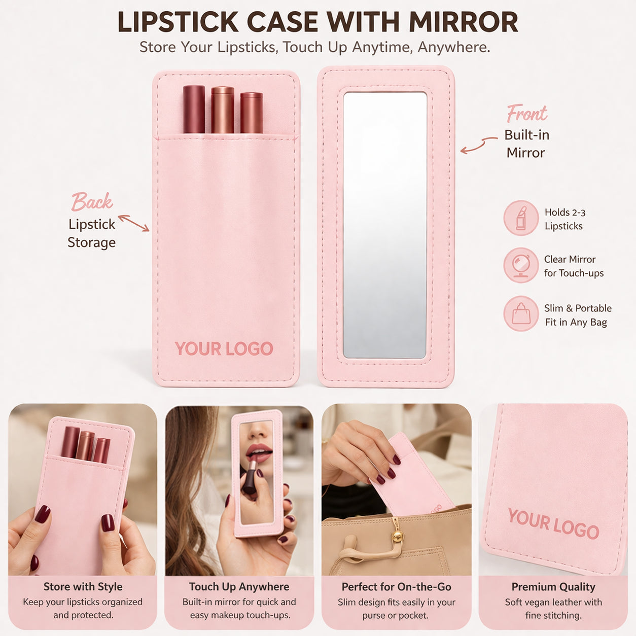 Mirrored Lipliner Case