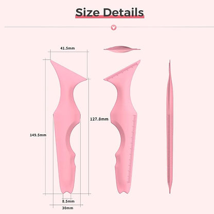 5-in-1 Silicone Eyeliner Makeup Stencils