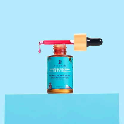 Glow Facial Exfoliating Peeling Solution for Radiant Skin