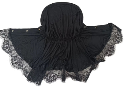 Luxe Lace Woman Abayas Hijab