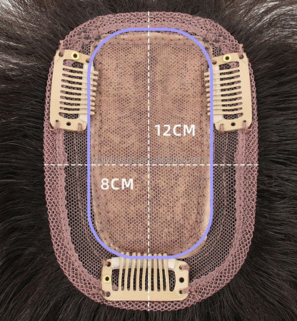 Sowee Synthetic Hair Toupee with Bangs