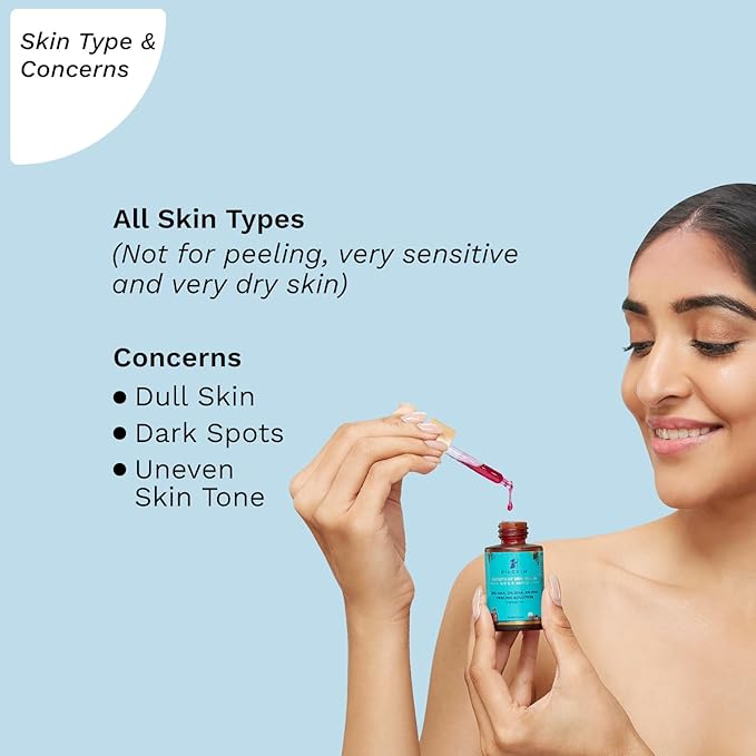 Glow Facial Exfoliating Peeling Solution for Radiant Skin