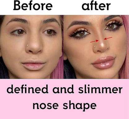 2-in-1 Makeup U-Shaped Brush for Nose Contouring