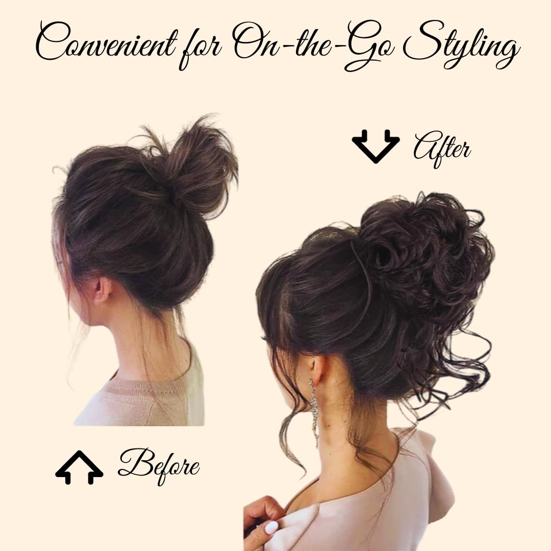 Messy Bun Hair Piece Extension