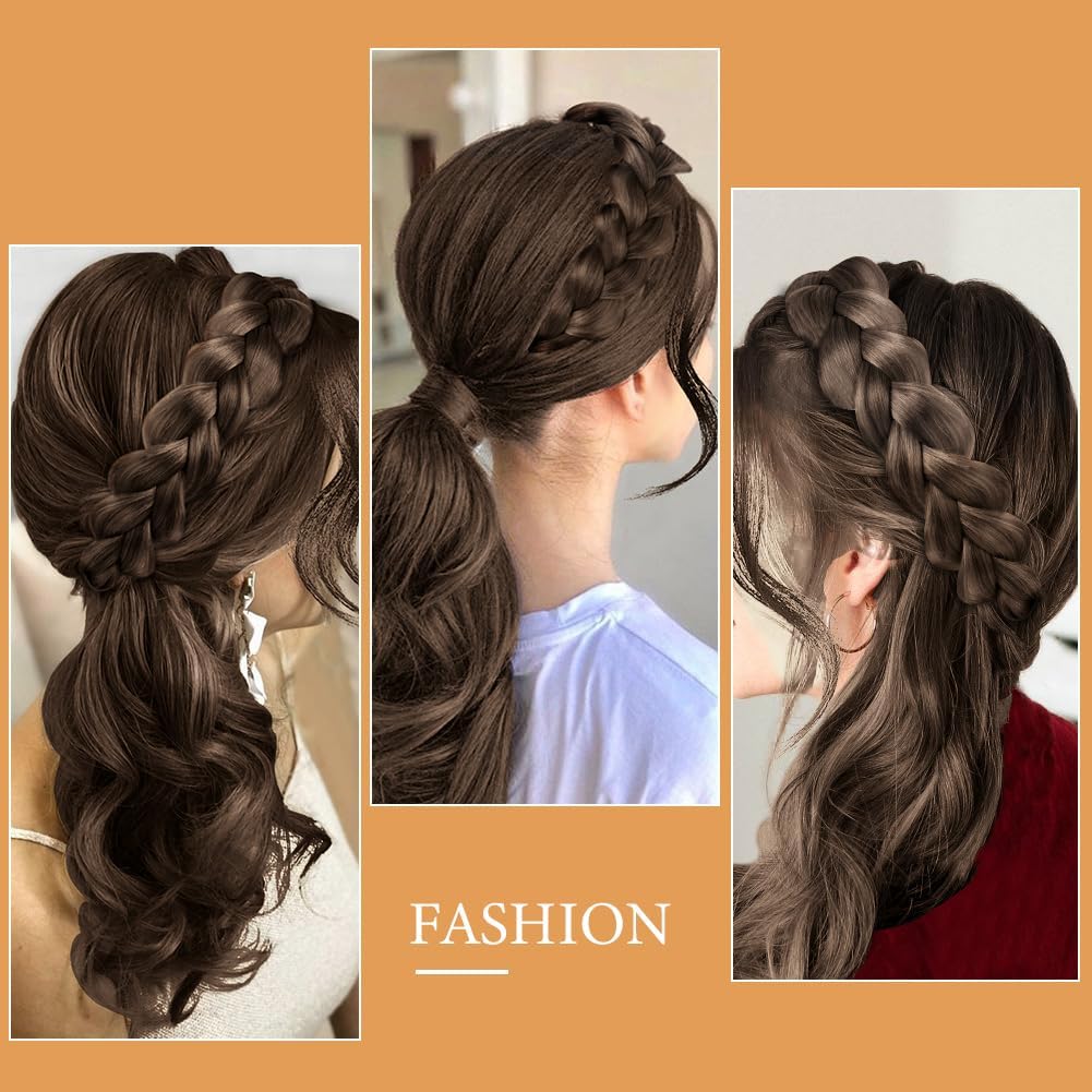 Braided Hair Headband Wig