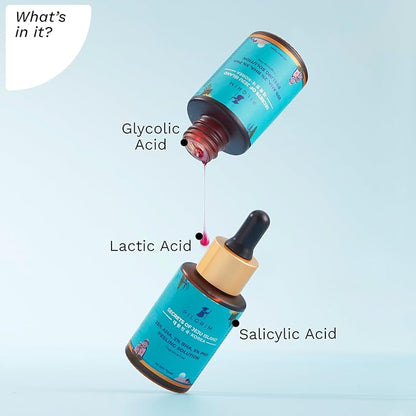 Glow Facial Exfoliating Peeling Solution for Radiant Skin