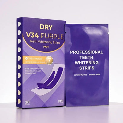 Purple Instant Teeth Whitening Strips