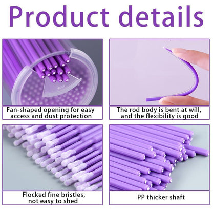 100 Pcs Precision Beauty Cotton Swabs