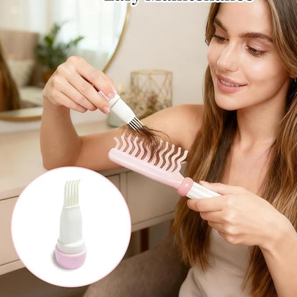 Double Row Wavy Teeth Hair Curling Comb