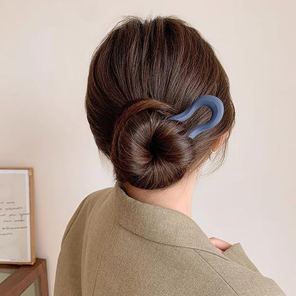 Vintage Elegant U-shaped Wavy Hairpins