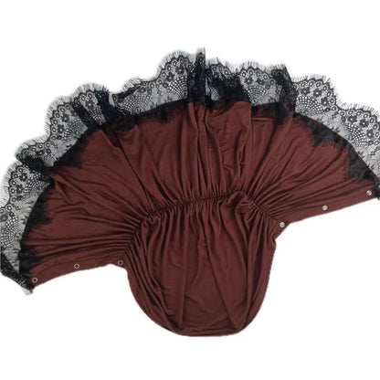 Luxe Lace Woman Abayas Hijab