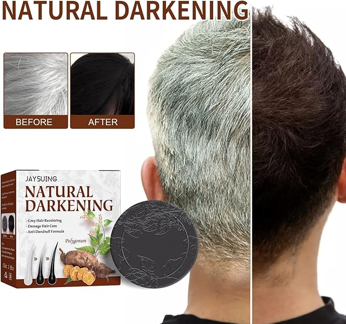 New Hair Darkening Shampoo Bar
