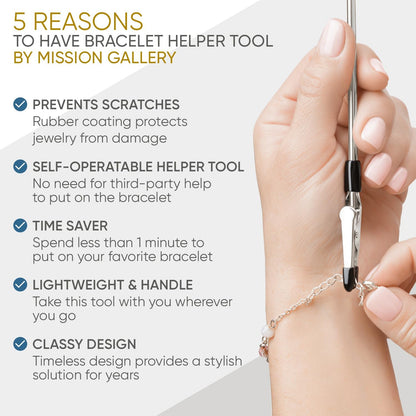 Bracelet Jewelry Clasp Helper Tool