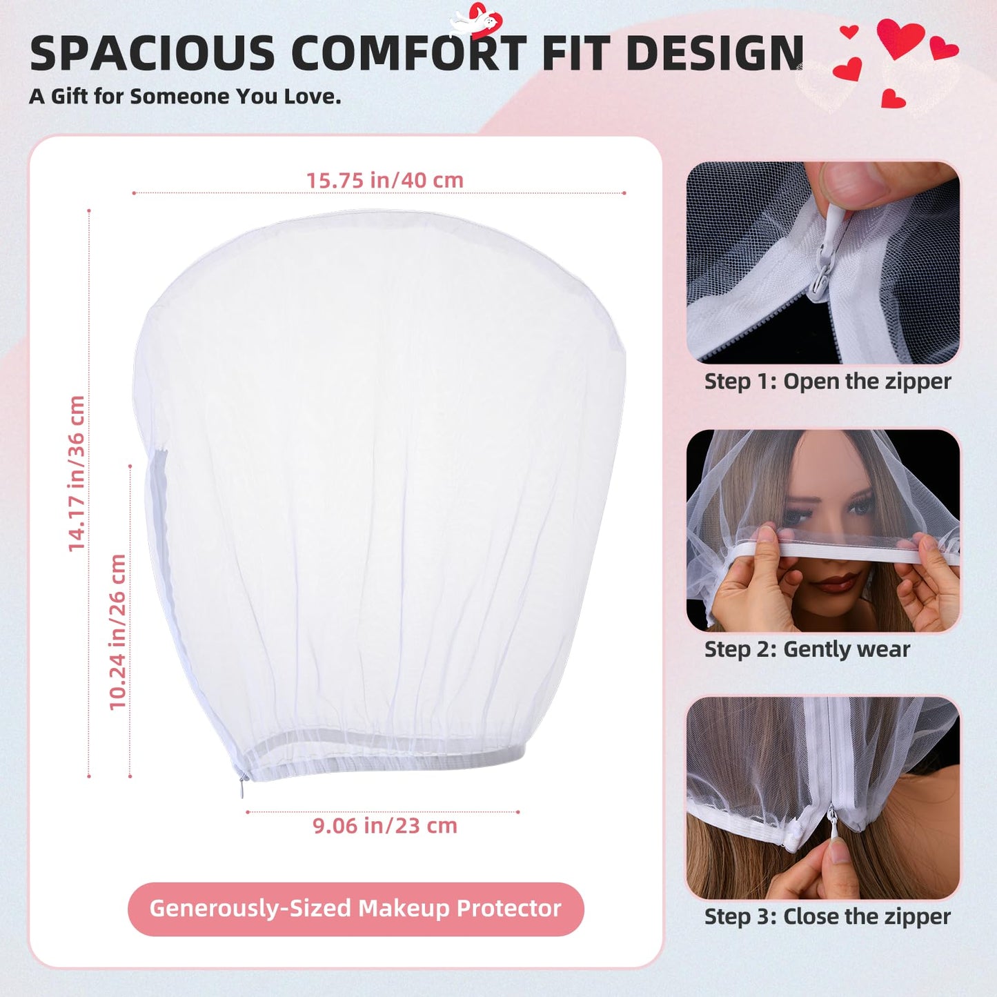 Makeup Protector Hood Reusable
