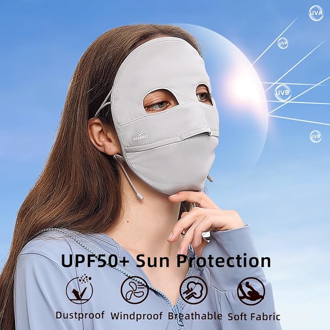 Sun Protection Full-Face Cover Mask