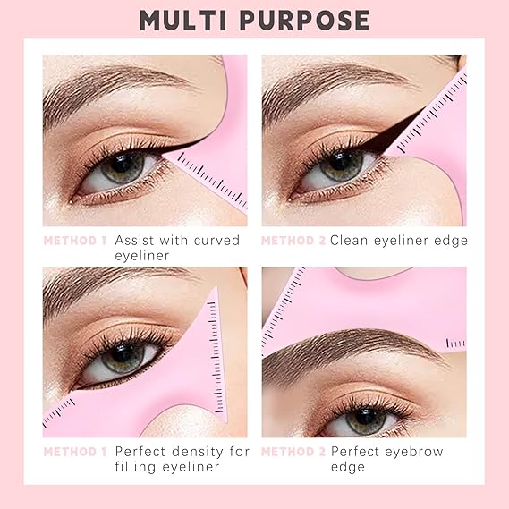 5-in-1 Silicone Eyeliner Makeup Stencils
