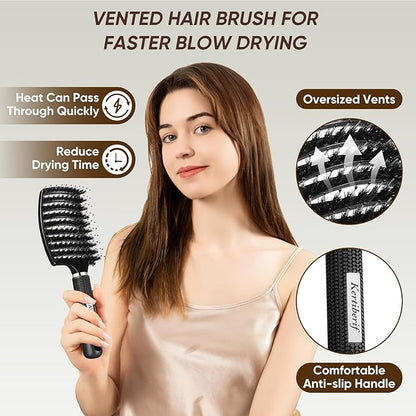 Bristle Styling & Detangling Hair Brush
