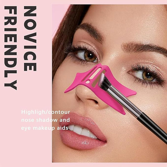 4 in 1 Silicone Eyeliner & Nose Contour Face Stencil