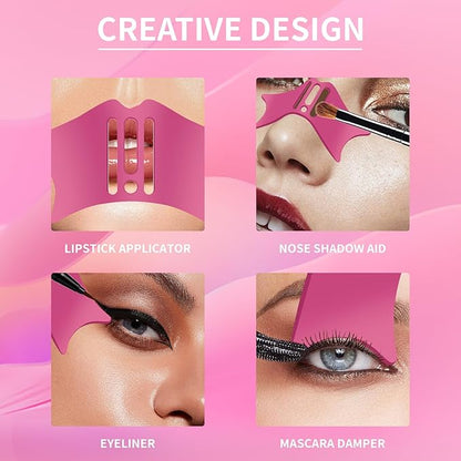 4 in 1 Silicone Eyeliner & Nose Contour Face Stencil