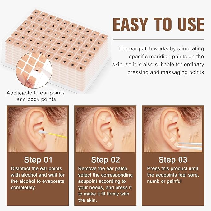 Ear Acupuncture Kit Auricular Massage Seeds