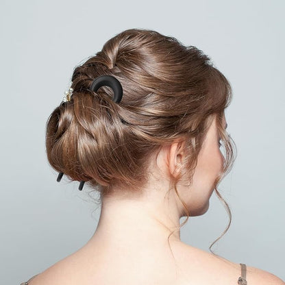 Vintage Elegant U-shaped Wavy Hairpins