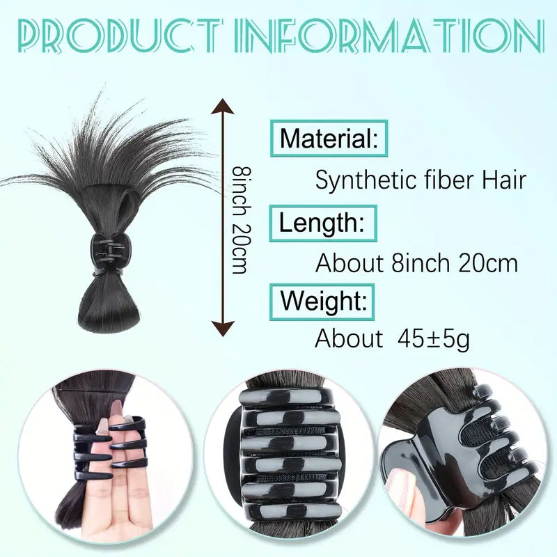 Elegance Messy Clip-in Hair Bun