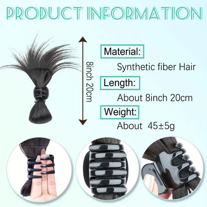 Elegance Messy Clip-in Hair Bun