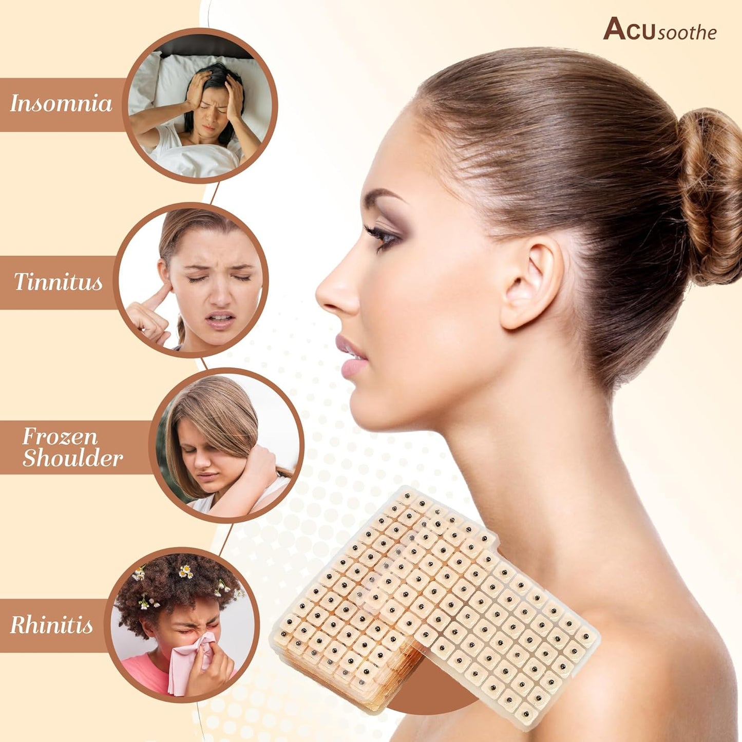 Ear Acupuncture Kit Auricular Massage Seeds