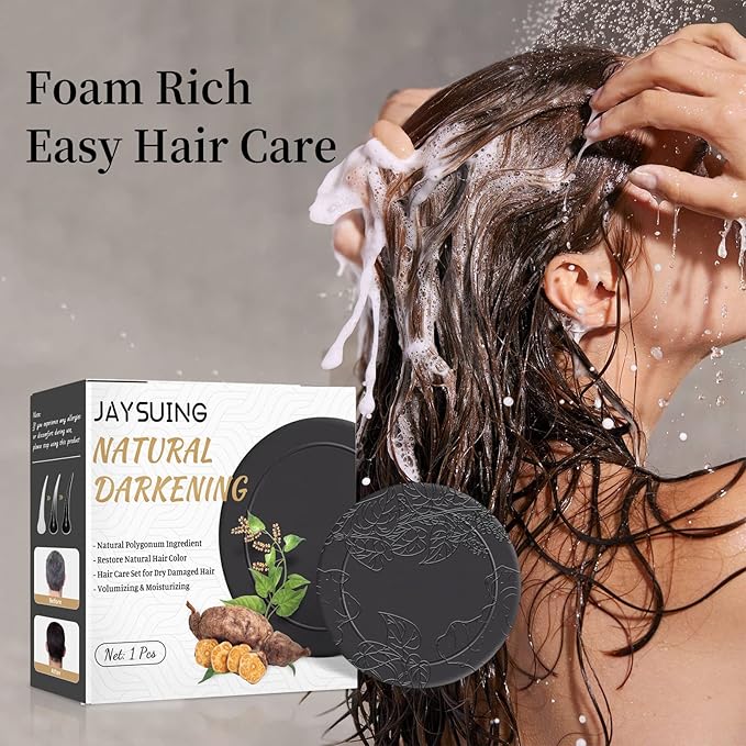 New Hair Darkening Shampoo Bar