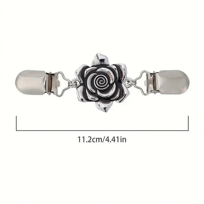 Flower Vintage Brooch Clothing Clip