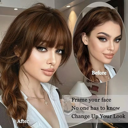 Clip-In Bangs Hair Styling Extension