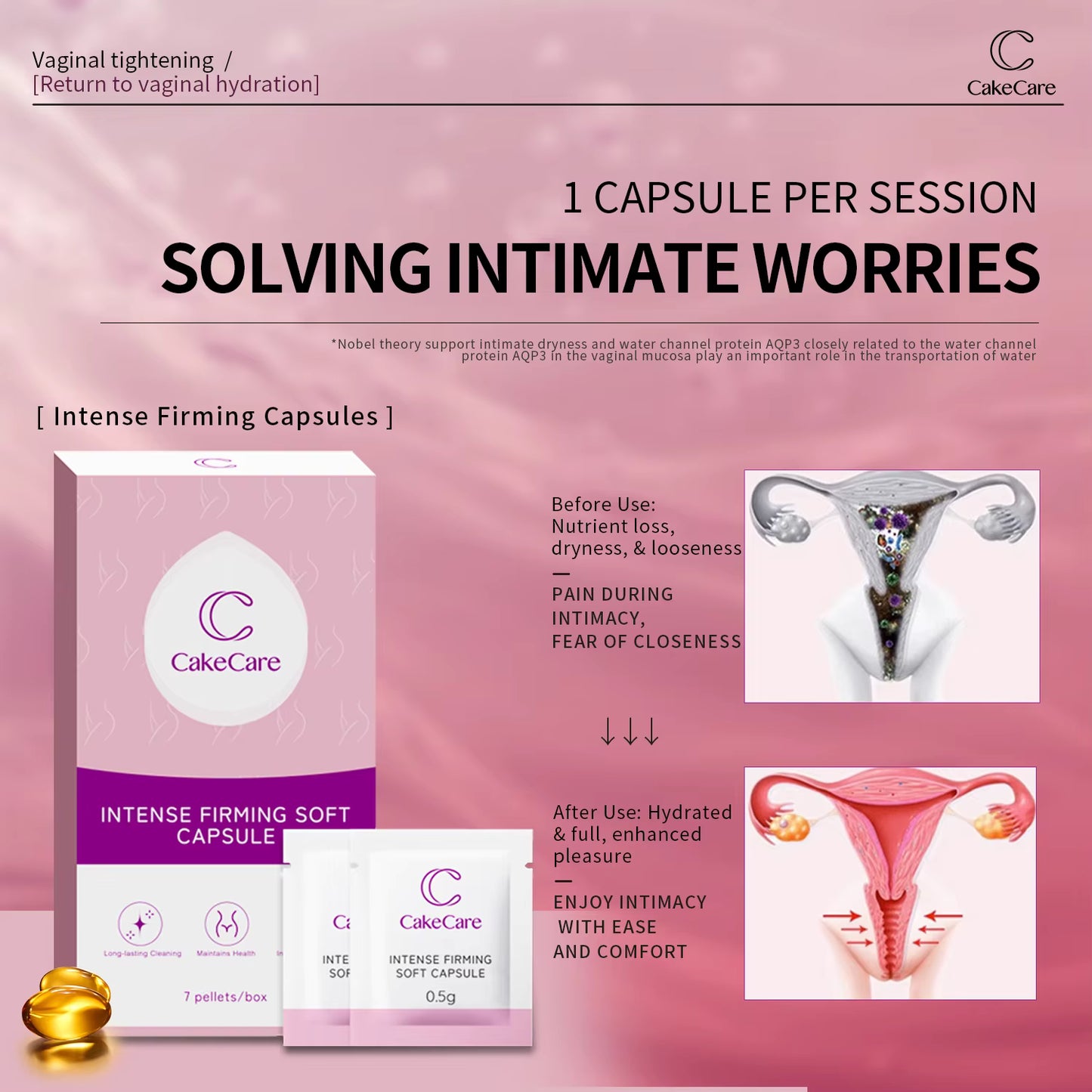 Vaginal Moisturizing Tightening Care Gel for Women