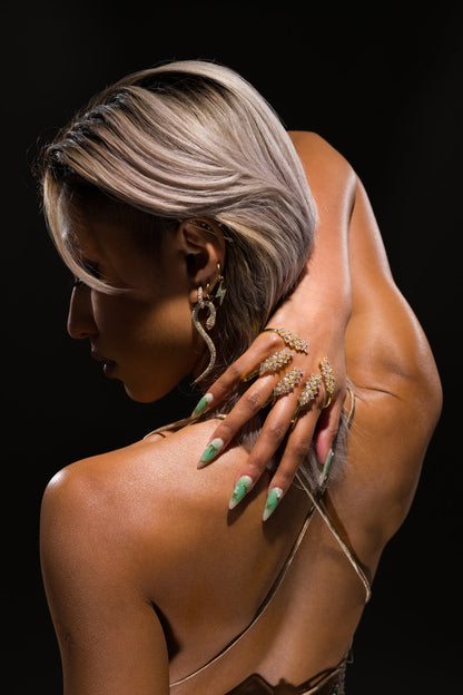 Fashion Rose Hand Palm Bracelet