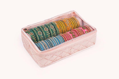 Bangle & Watch Jewelry Roll Organizer