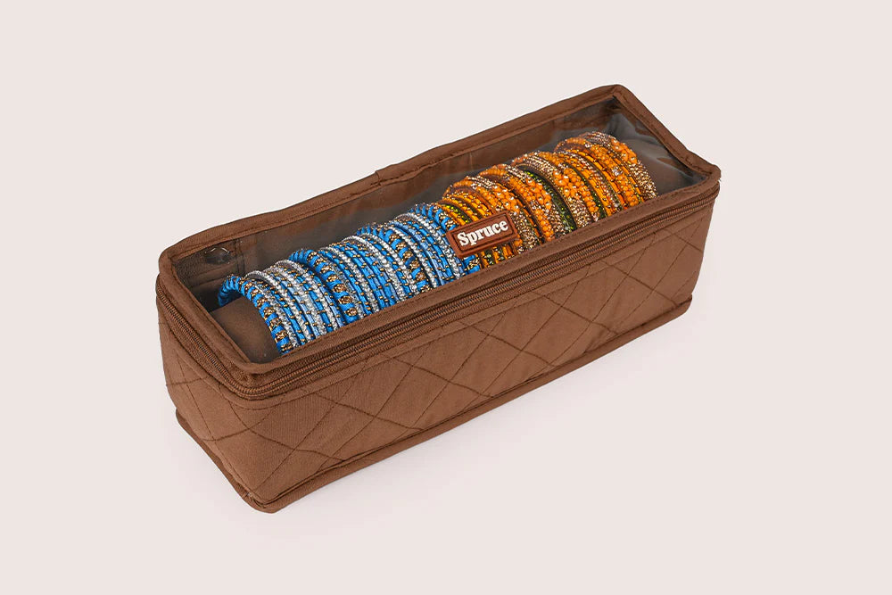 Bangle & Watch Jewelry Roll Organizer