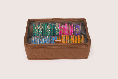Bangle & Watch Jewelry Roll Organizer
