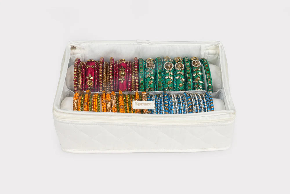 Bangle & Watch Jewelry Roll Organizer