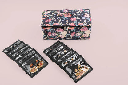 Jewelry Storage Box With Detachable Pouch